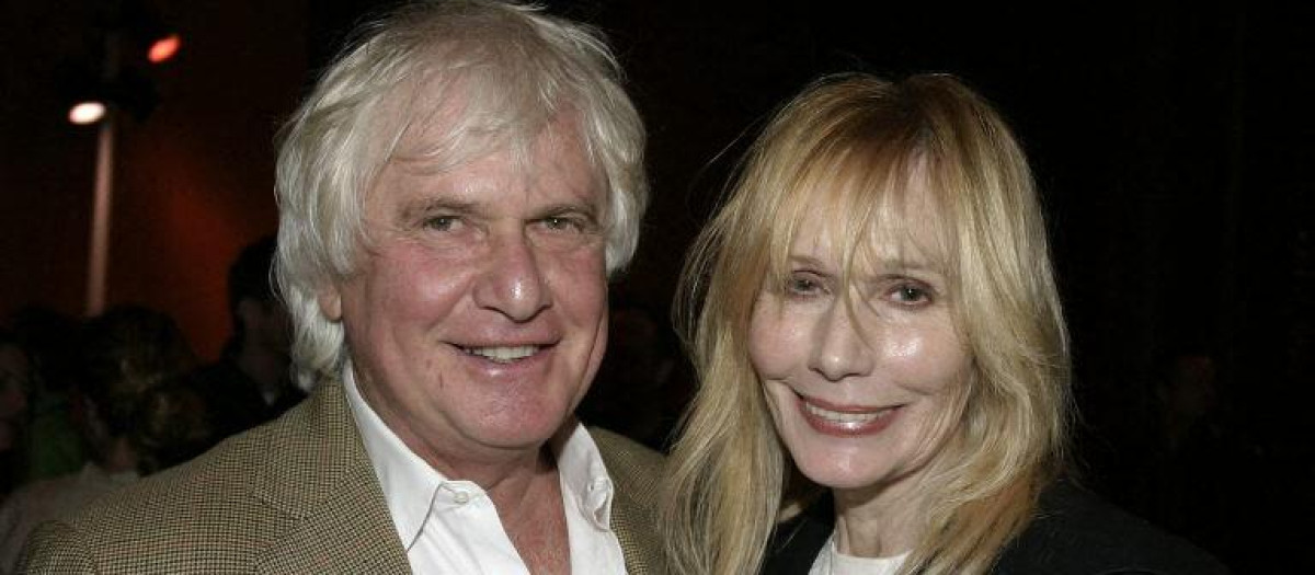 El director Peter Medak y la actriz Sally Kellerman
