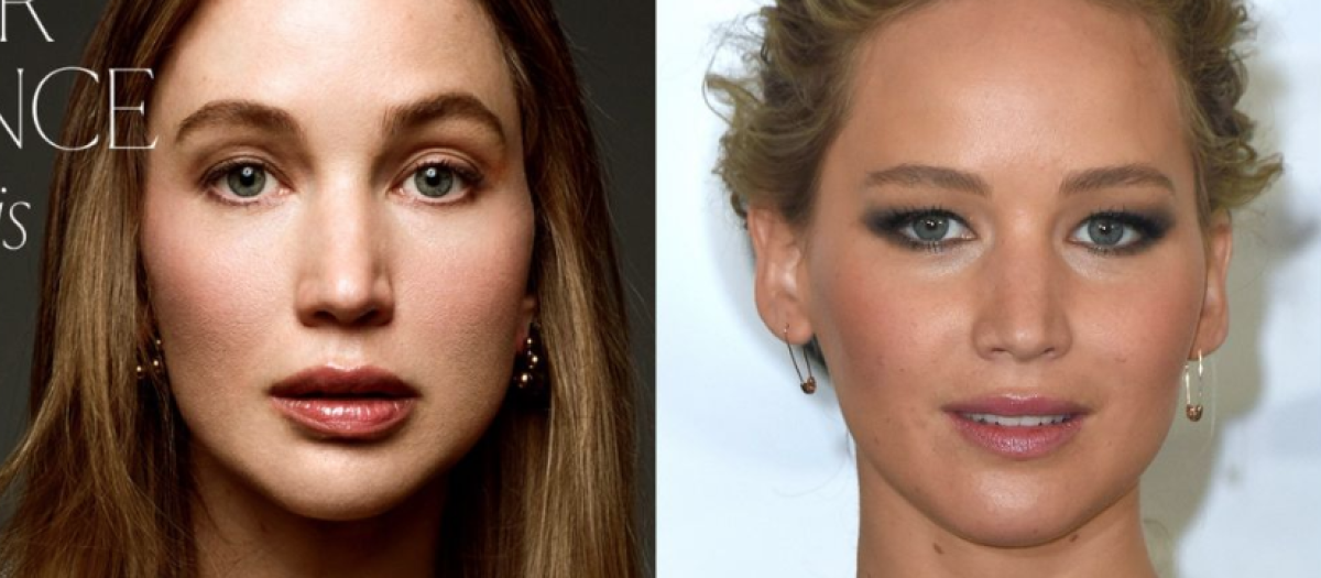 Jennifer Lawrence antes y después
