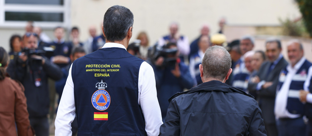 Pedro Sánchez y Emiliano García-Page, este jueves tras la reunión del Cecopi