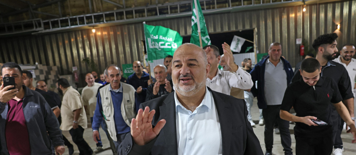 Mansour Abbas, líder del partido islámico conservador israelí Raam