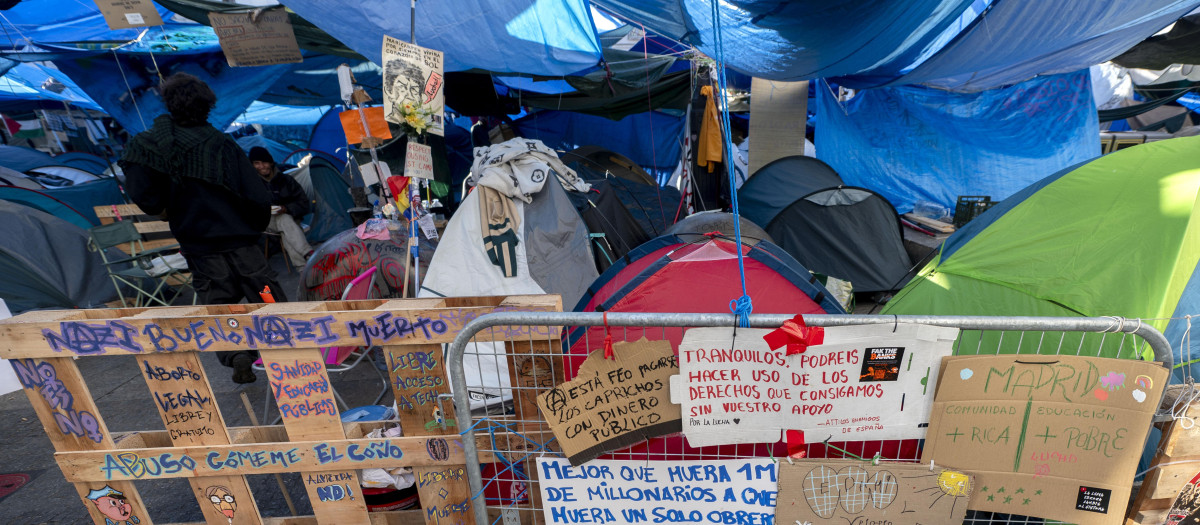 Acampada Puerta del Sol