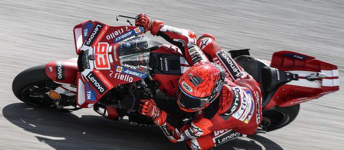 Marc Márquez marcó el mejor tiempo en los libres del GP de Malasia