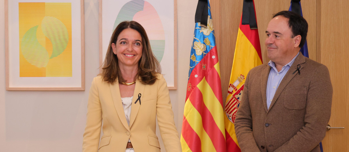 Imagen de la toma de posesión de Nuria Martínez