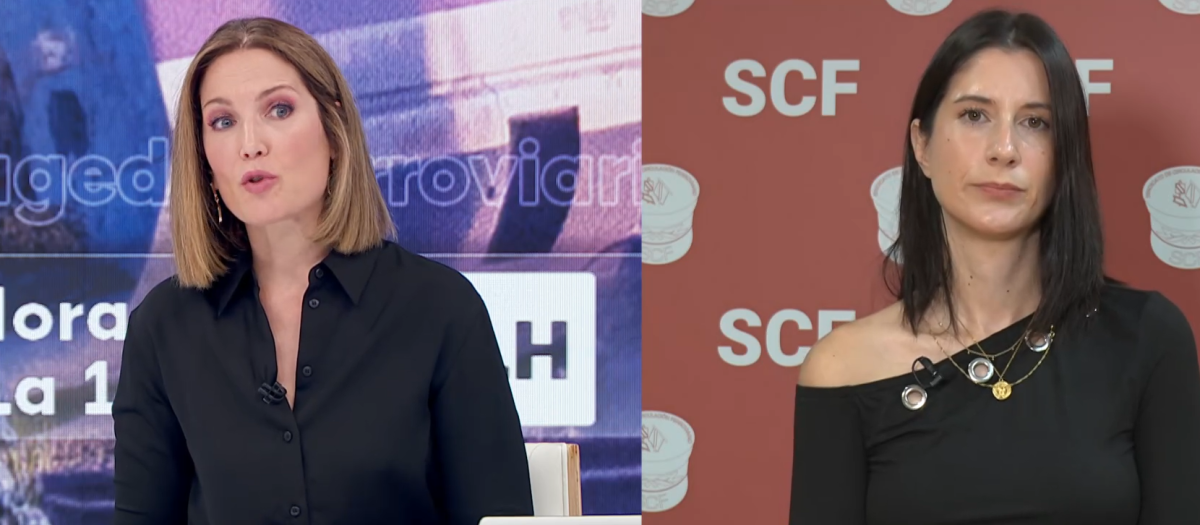 Silvia Intxaurrondo ha entrevistado a Raquel Ayllón en La Hora de La 1