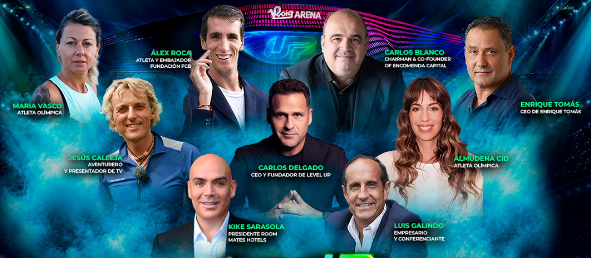 Cartel del Level UP Business Summit