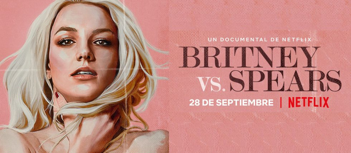 Portada del documental de Netflix sobre Britney Spears