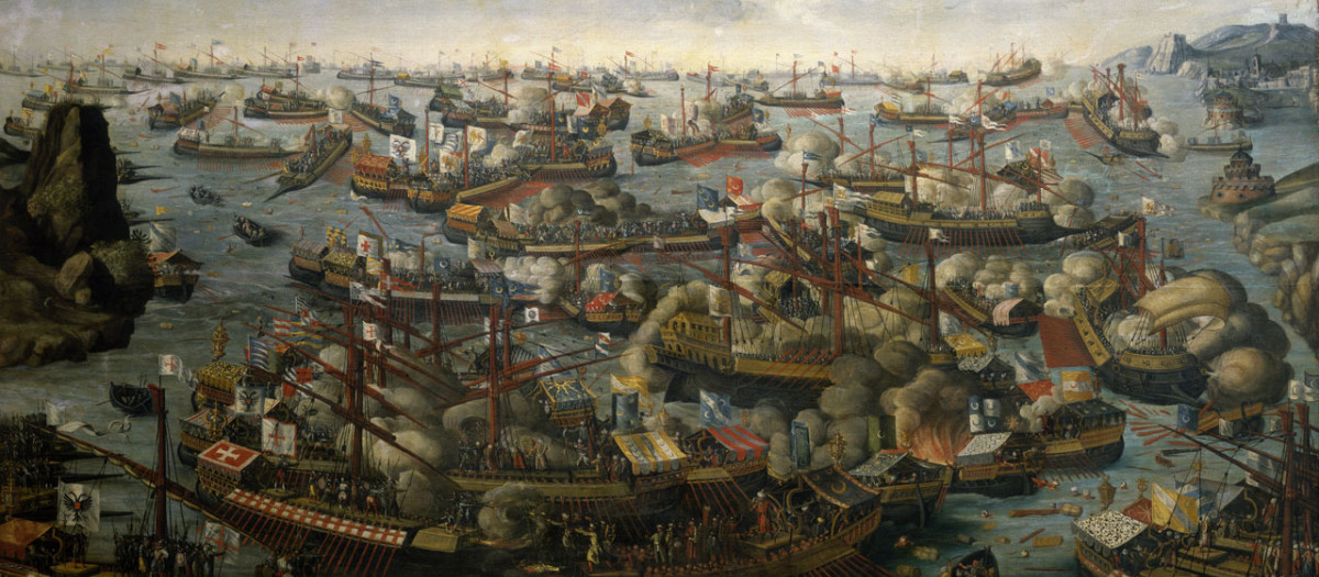 La batalla de Lepanto