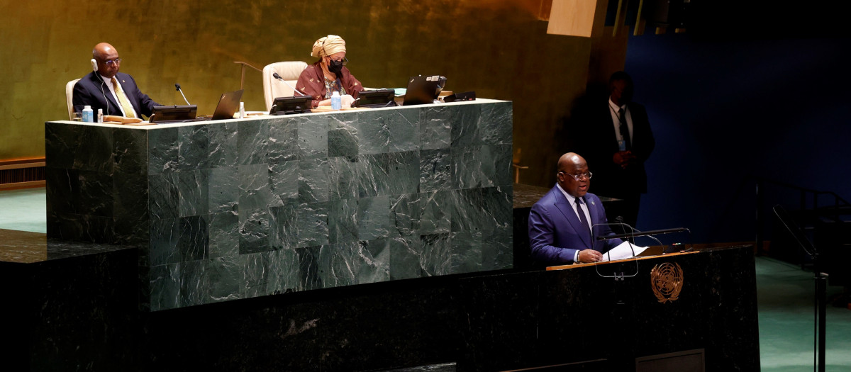 Presidente de la República Democrática del Congo, Felix -Antoine Tshisekedi Tshilombo en la ONU