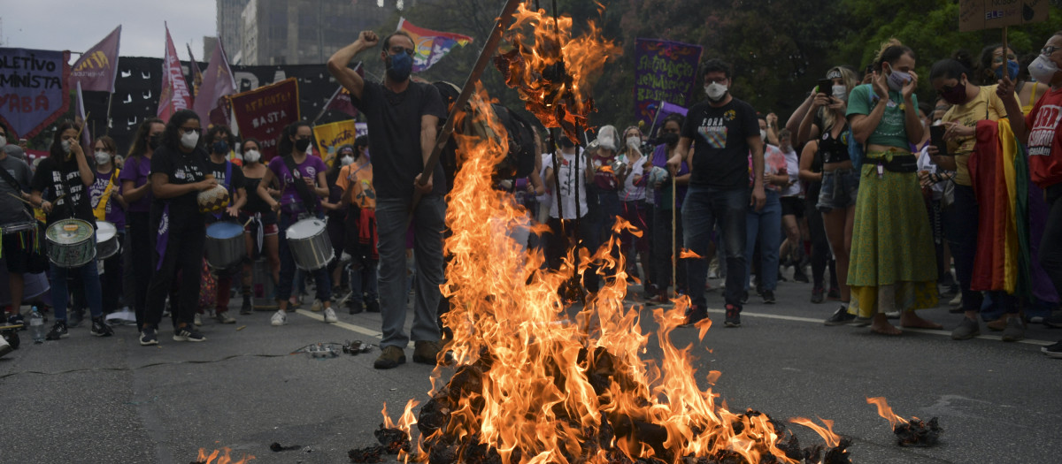 Protestas contra Bolsonaro