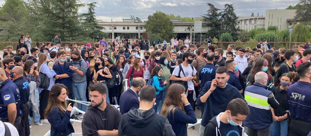 Los agresores fueron en todo momento los dueños del campus