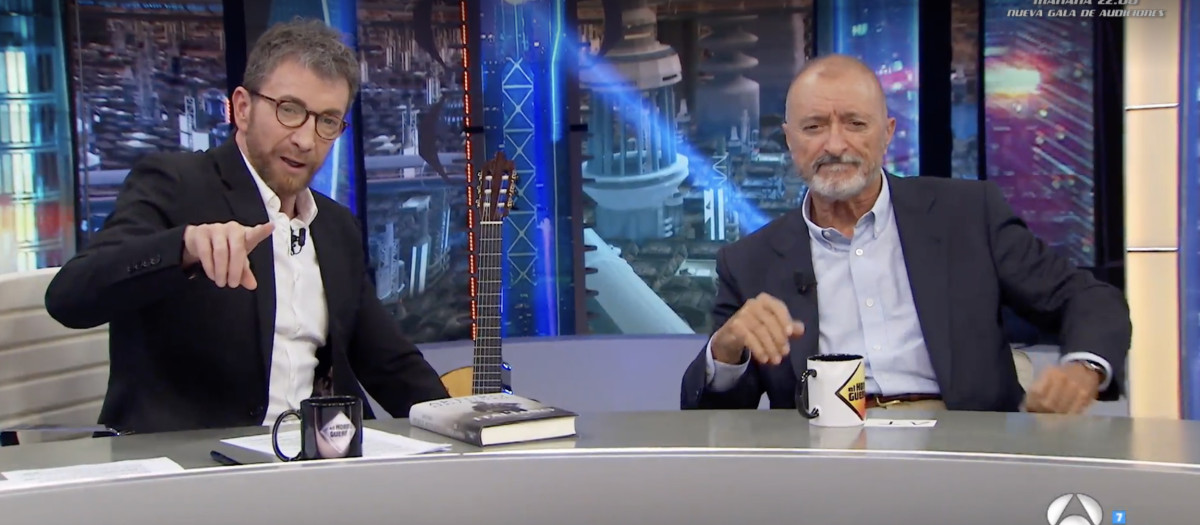 Arturo Pérez-Reverte, en el programa 'El Hormiguero'