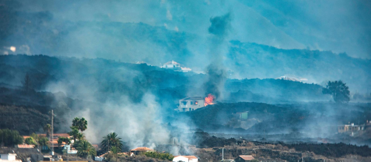 La superficie afectada por el volcán son ya 525,77 hectáreas