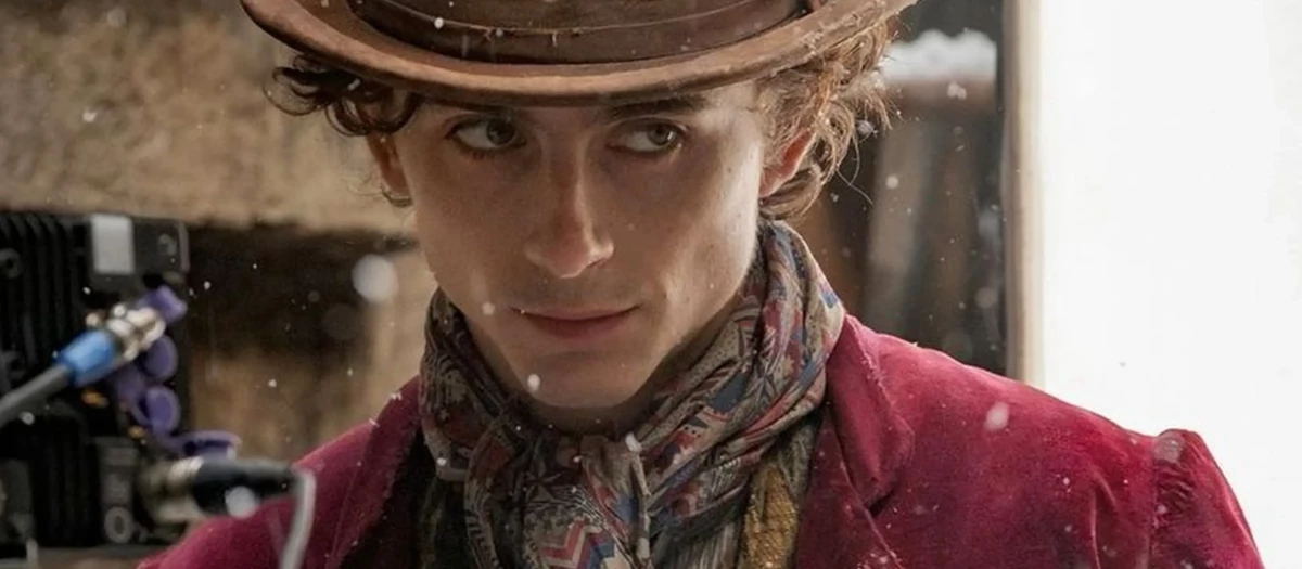 Timothée Chalamet ha compartido su primera imagen como Willy Wonka