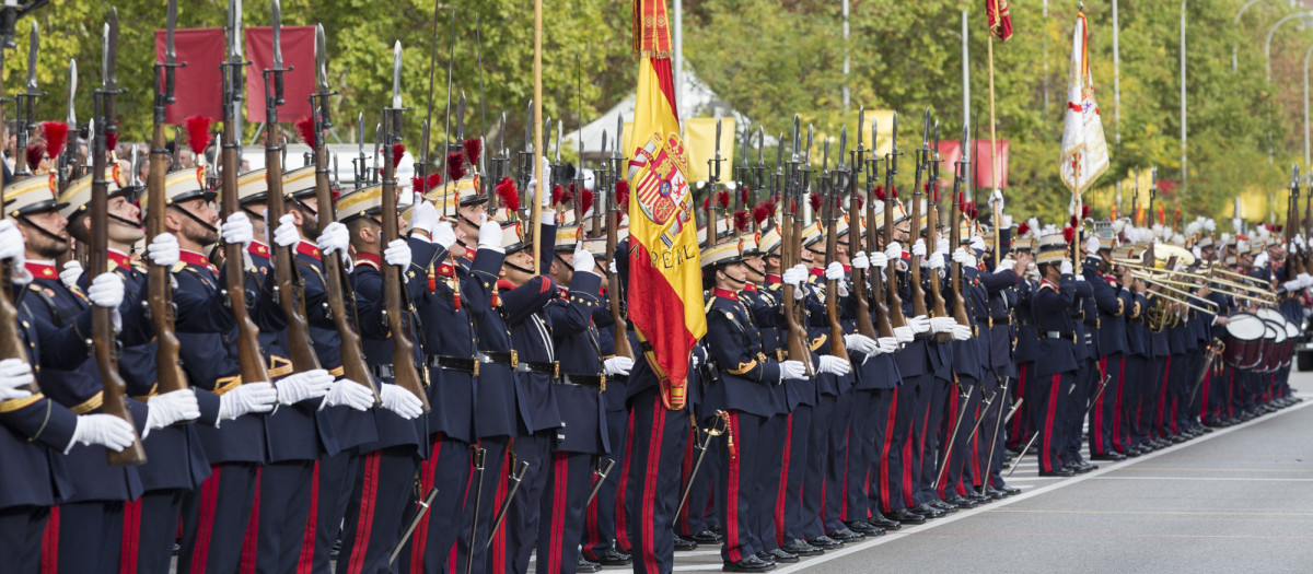 Imagen de archivo del desfile del 12-O