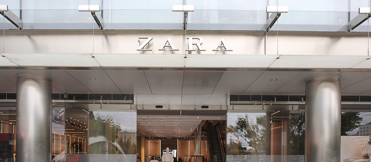 Tienda de Zara en el centro de Madrid