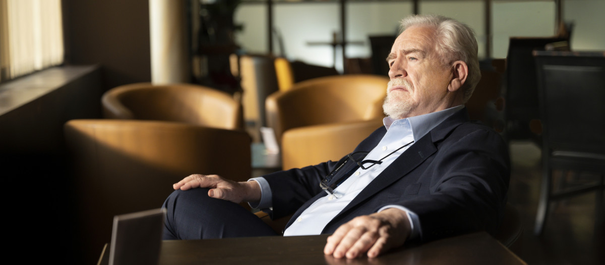 Brian Cox interpreta al patriarca Logan Roy en la serie Succession