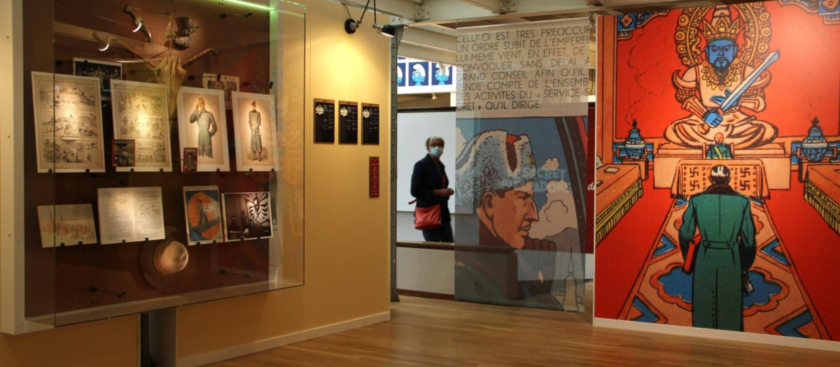 Exposición de Blake y Mortimer en Bruselas