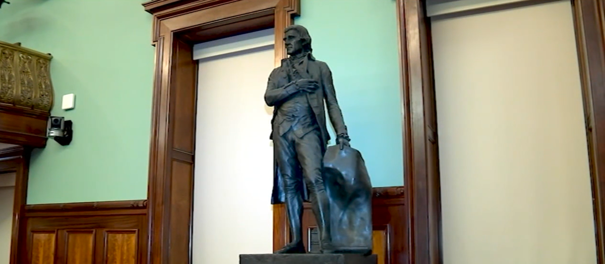 Estatua de Thomas Jefferson en New York City Council