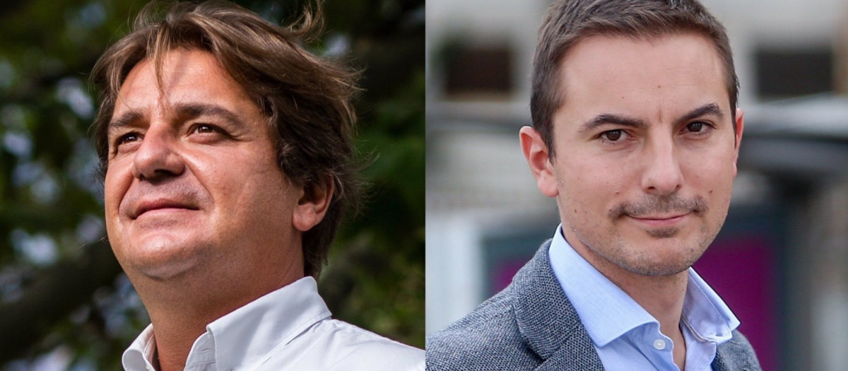 Javier Ayala, alcalde de Fuenlabrada y Juan Lobato, portavoz adjunto de los socialistas madrileños