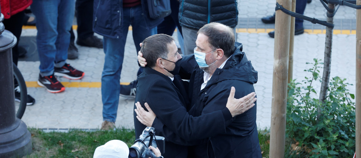 Otegi y Junqueras