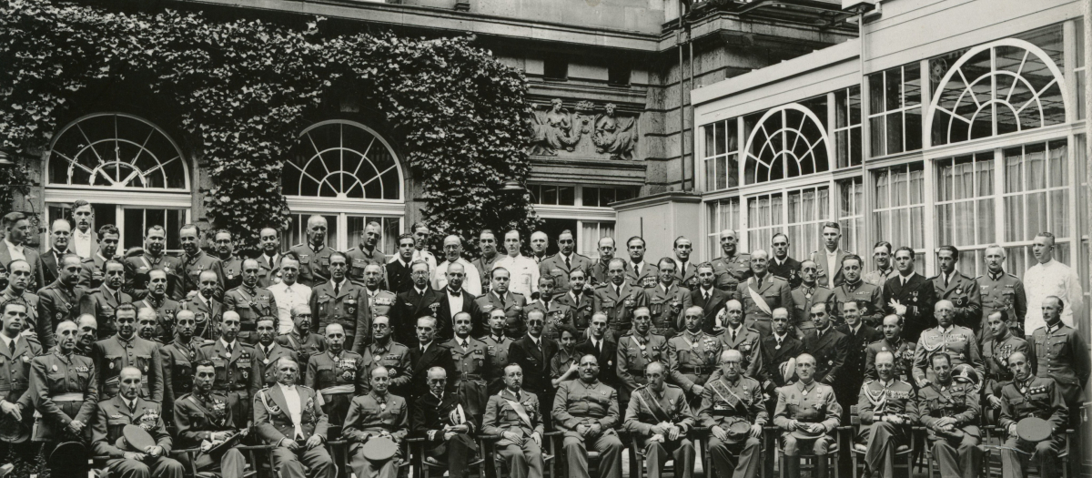 La comisión militar española que viajó a Alemania en 1939