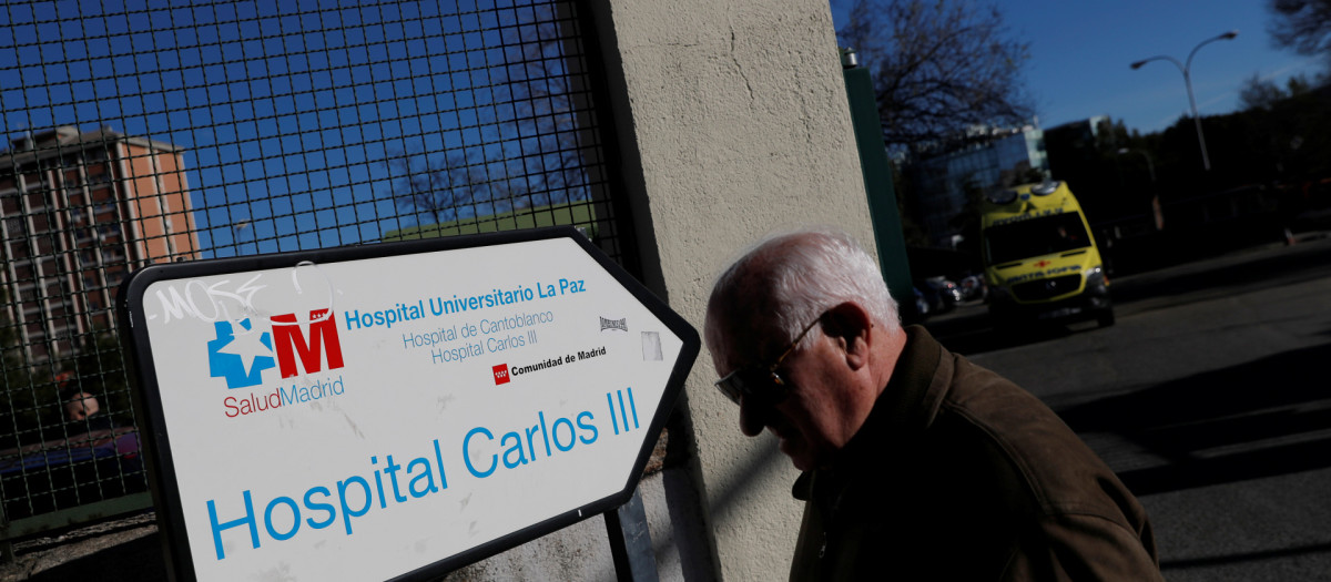 Instituto de Salud Carlos III, en Madrid, durante la pandemia