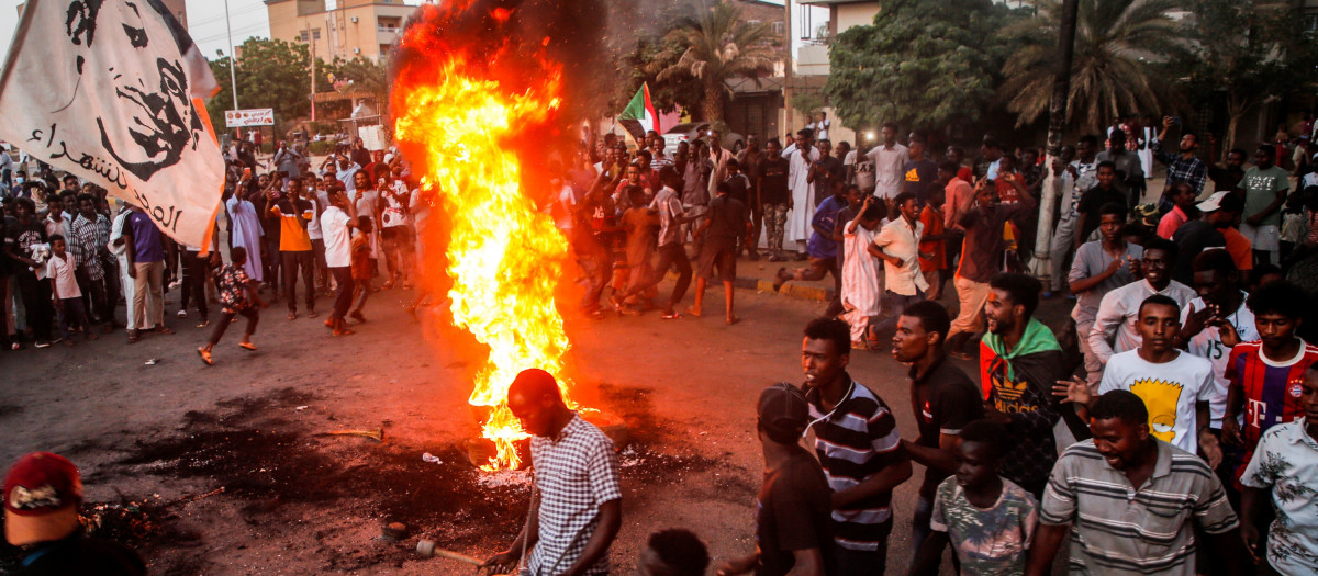 Protestas en Jartum