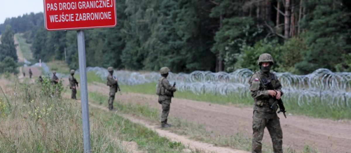 Seguridad en la frontera con Bielorrusia