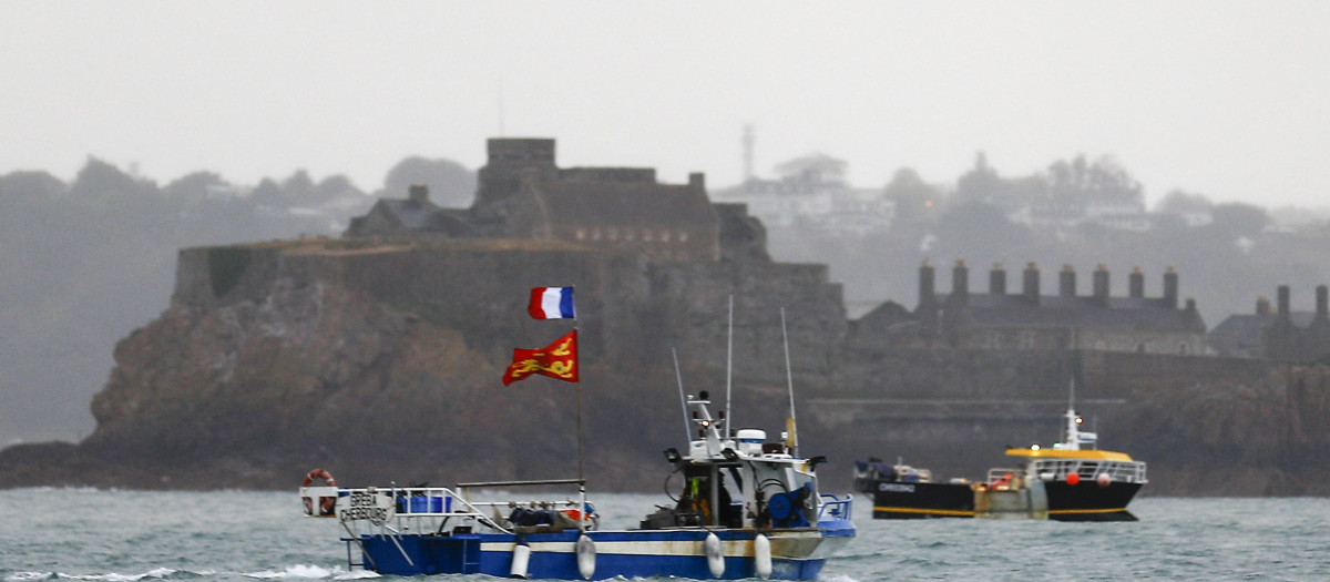 La rencilla pesquera en la costa de Jersey