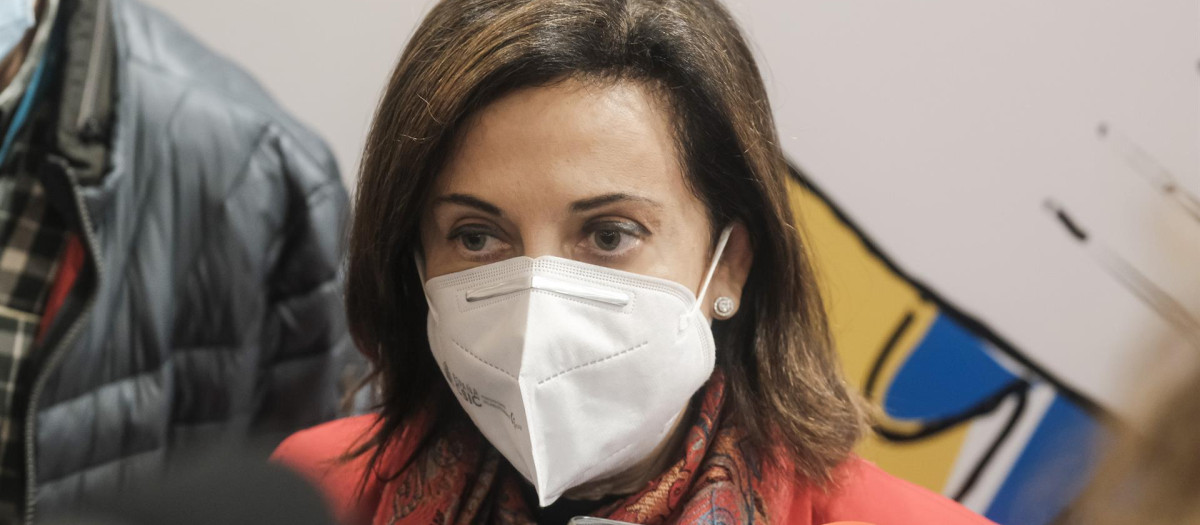 La ministra de Defensa, Margarita Robles