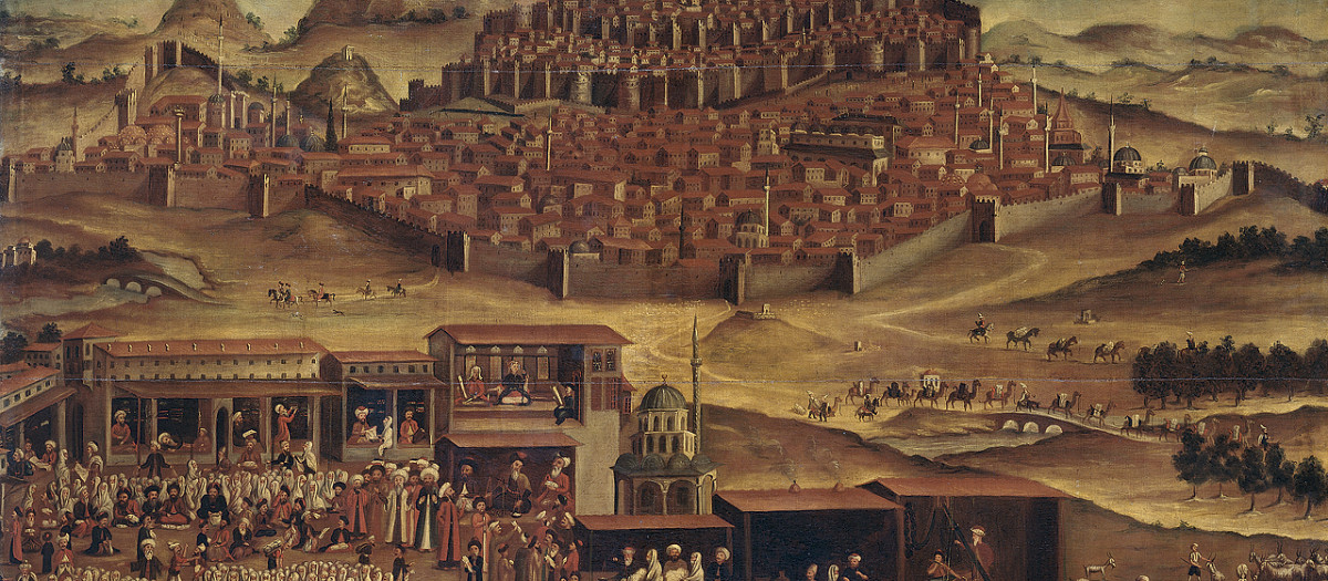 Miniatura de Ankara en el siglo XVIII