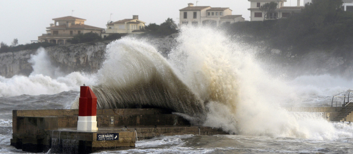 Temporal en Mallorca, en 2020