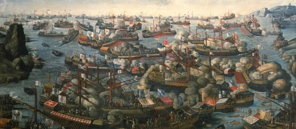 La batalla de Lepanto