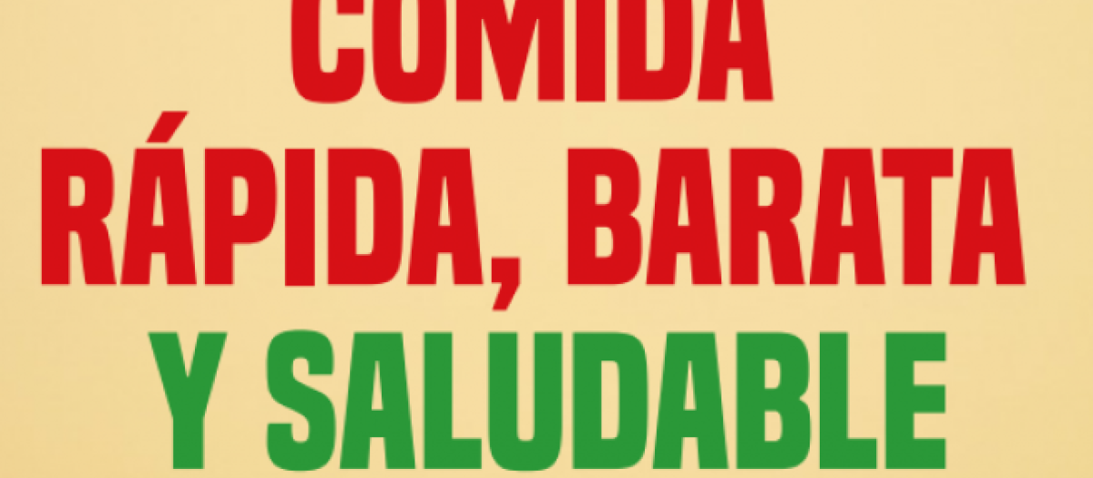 Portada del libro Comida Rápida, Barata y Saludable de Alberto Garzón