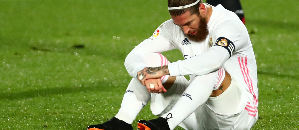 Sergio Ramos suma 190 días sin pisar un terreno de juego
