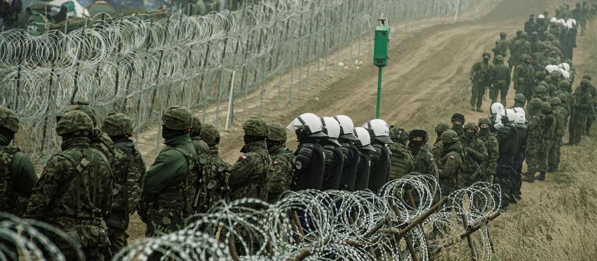 Frontera entre Polonia y Bielorrusia