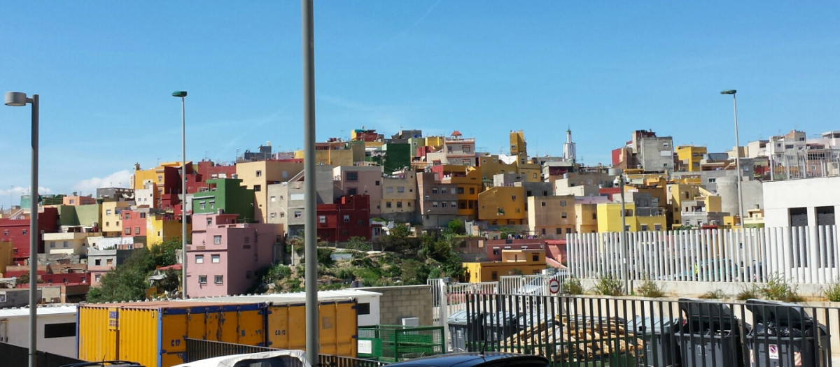 Barriada de El Príncipe, en Ceuta