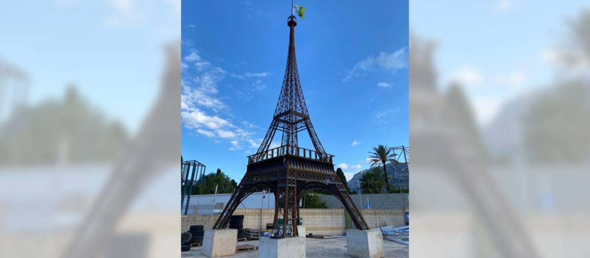 La réplica de la Torre Eiffel de Denia