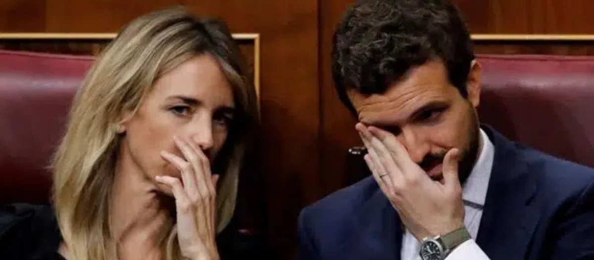 Cayetana Álvarez de Toledo y Pablo Casado