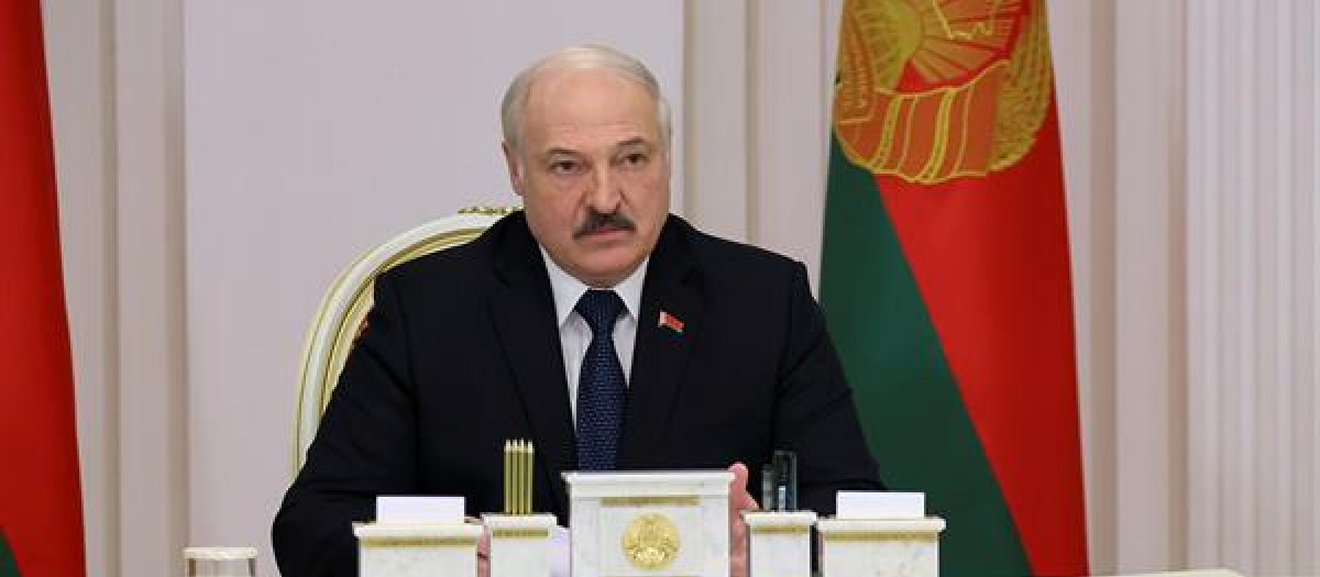 El presidente de Bielorrusia Alexander Lukashenko