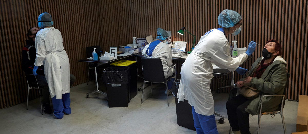 Enfermeras en un hospital de Cataluña