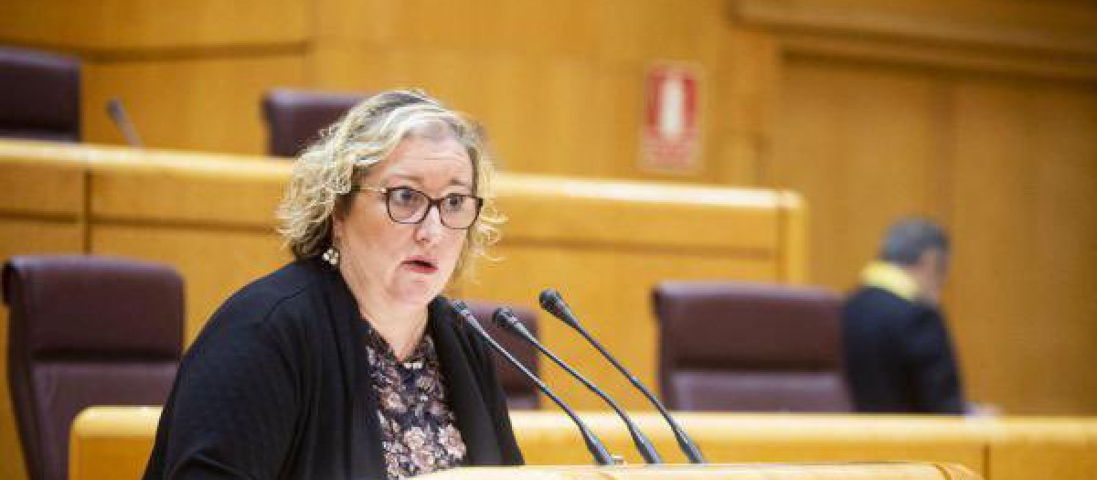 La exsenadora de Podemos Celia Cánovas