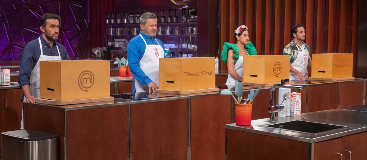 Juanma Castaño, Miki Nadal, Belén López y David Bustamante son los cuatro finalistas de 'MasterChef Celebrity 6'