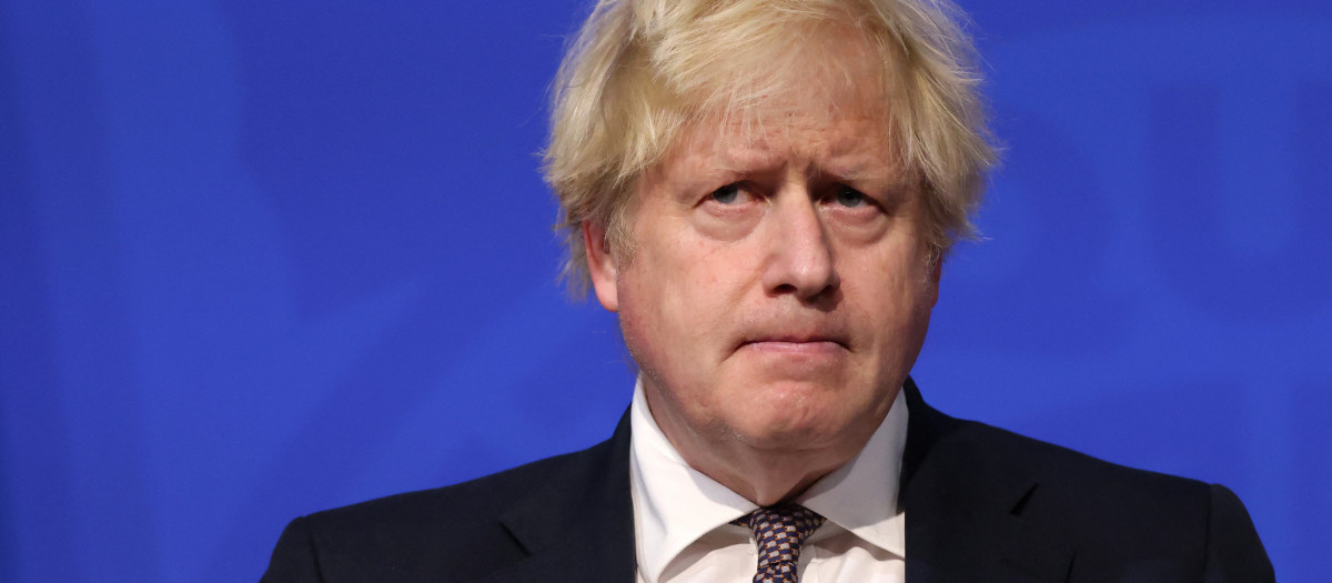 El primer ministro inglés Boris Johnson