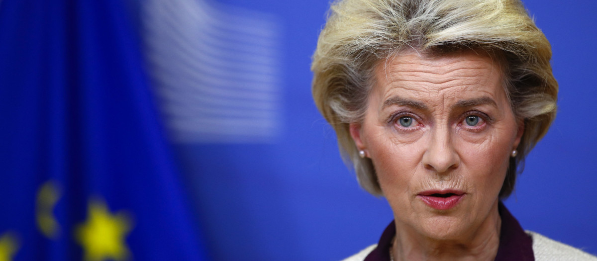 La presidenta de la Comisión Europea, Úrsula von der Leyen