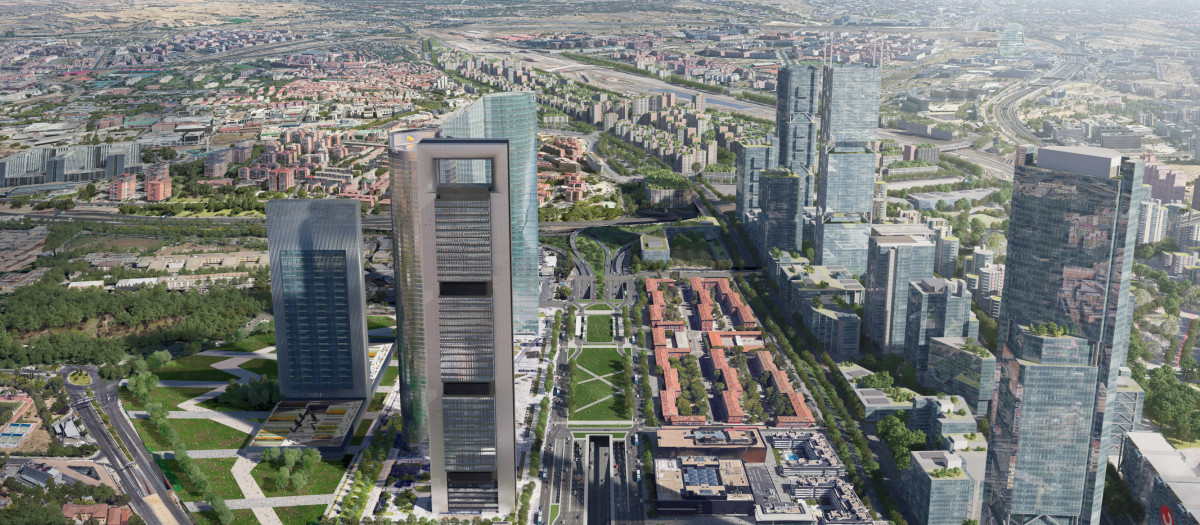 La Castellana se transformará prácticamente por completo, pero no se prolongará