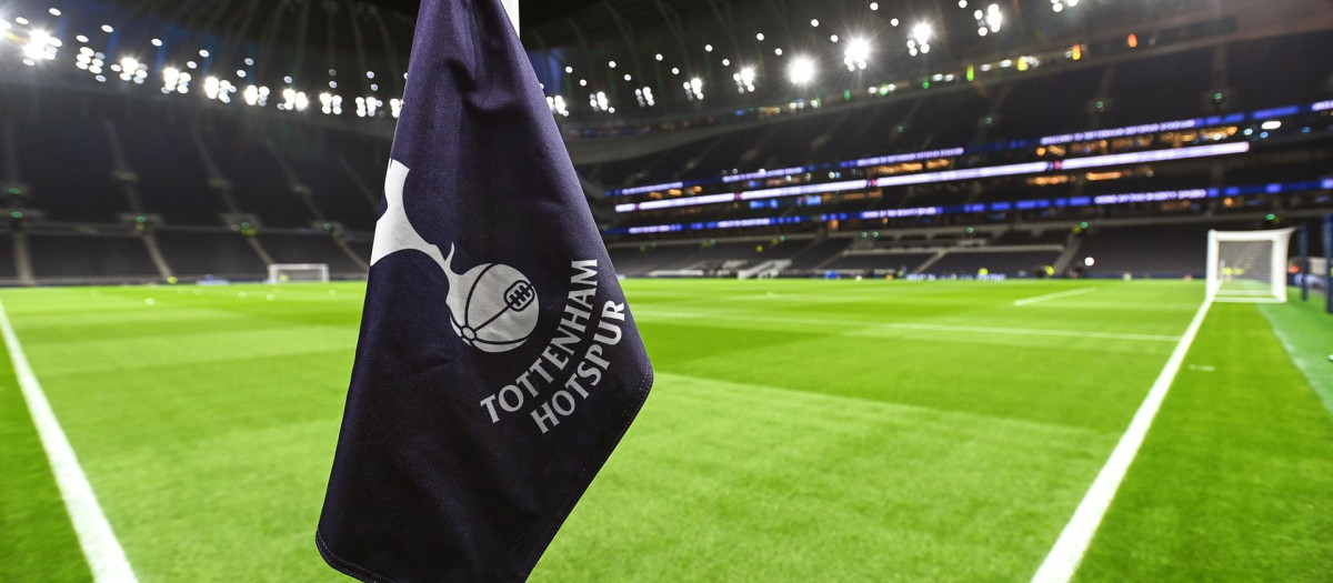 Uno de los córners del Tottenham Hotspur Stadium