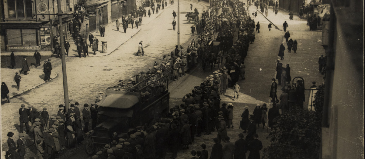 La ciudad de Cork en 1921