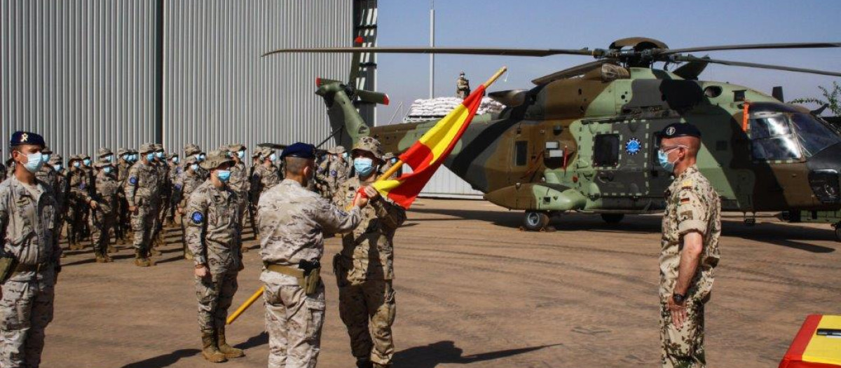 Una de las misiones en Mali es el transporte aéreo