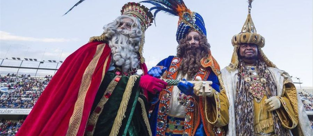 Reyes Magos en la cabalgata